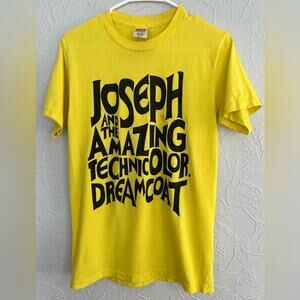 Vintage Joseph And The Amazing Technicolor Dreamcoat T Shirt 1991 SIZE SMALL